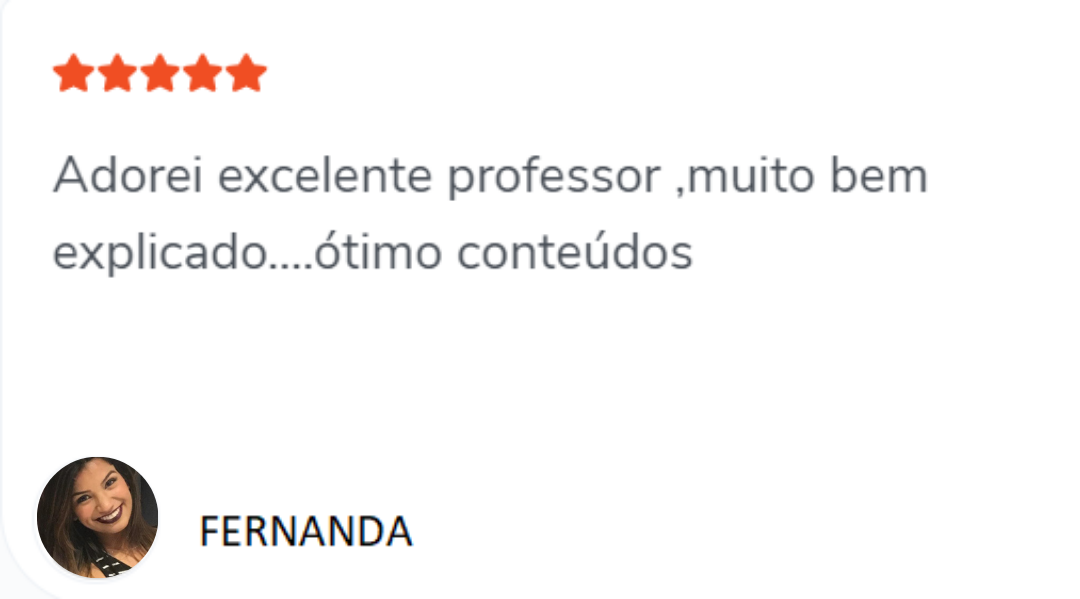 Formação Completa Pacote Office depoimento e resultados prints de alunos