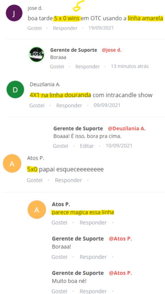 Método Lucro Infalível depoimento e resultados prints de alunos