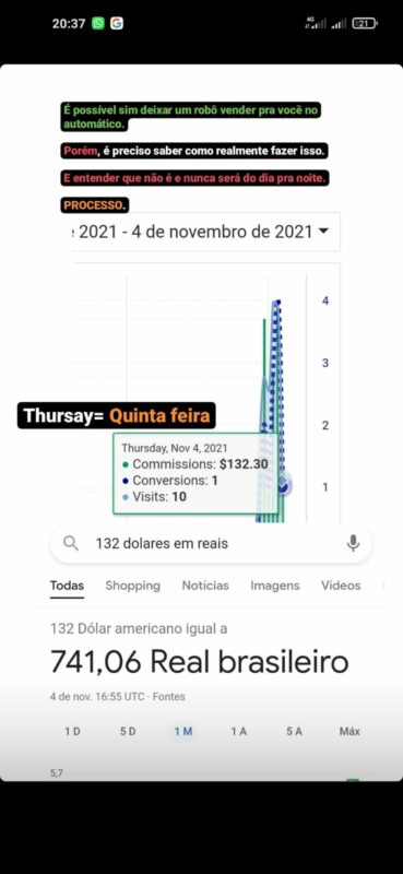 Método PNG Pogne na Gringa depoimento e resultados prints de alunos