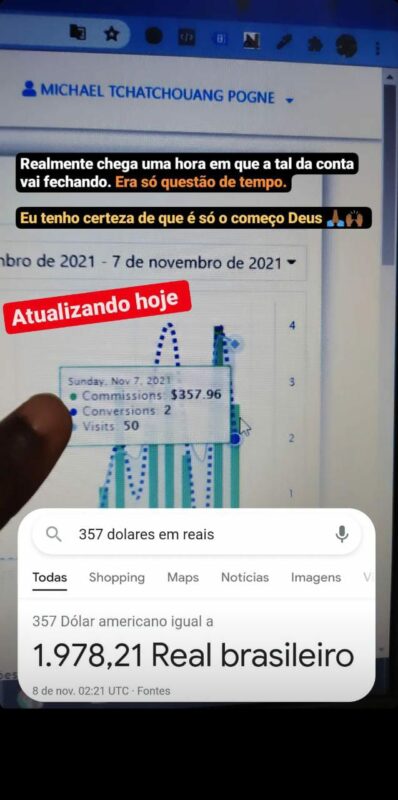 Método PNG Pogne na Gringa depoimento e resultados prints de alunos