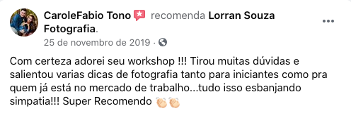 Curso MAKE PHOTOS depoimento e resultados prints de alunos