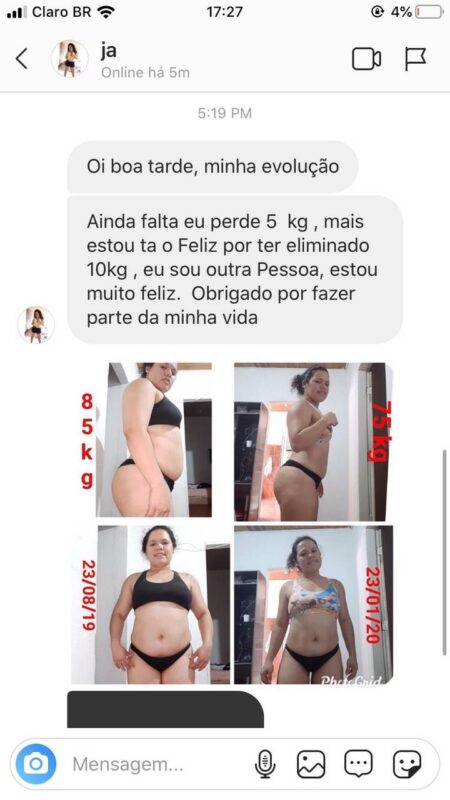 Guia da Dieta Flexível depoimento e resultados prints de alunos