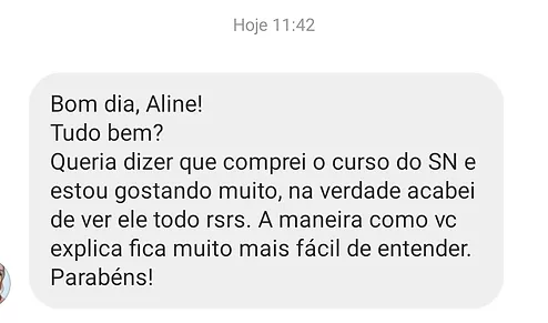 Imersão Tributos Indiretos depoimento e resultados prints de alunos