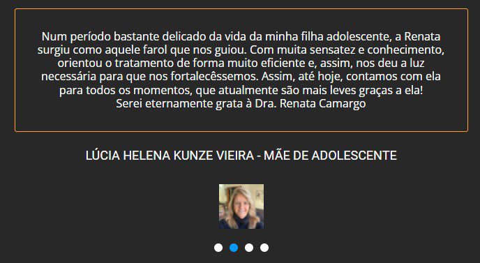 Workshop para Adolescentes: Quebrando o Ciclo das Más Influências depoimento e resultados prints de alunos