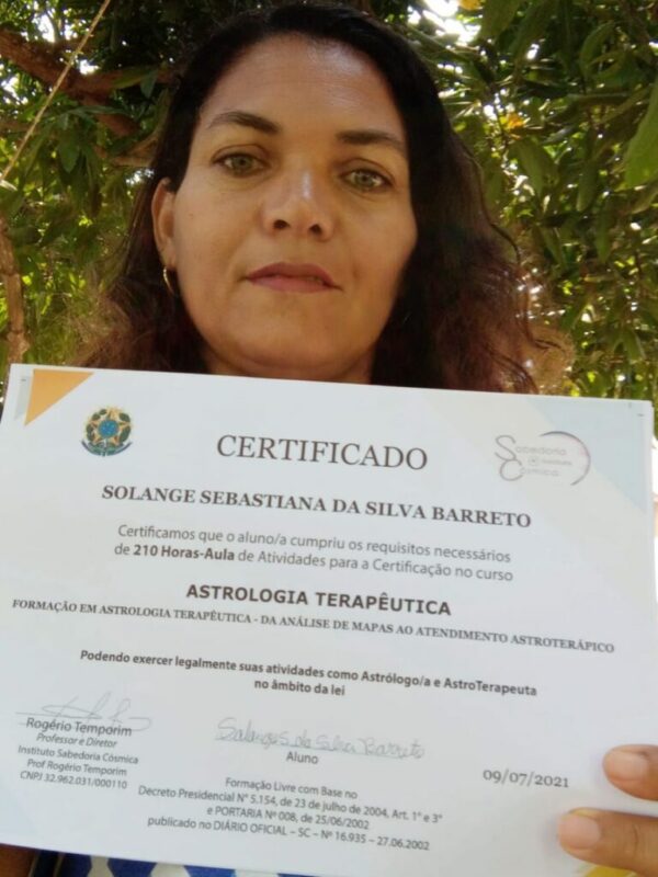 Curso de Formação Em Astrologia Terapêutica certificado mec valido