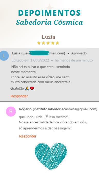 Curso de Formação em Fitoterapia Mágica depoimento e resultados prints de alunos