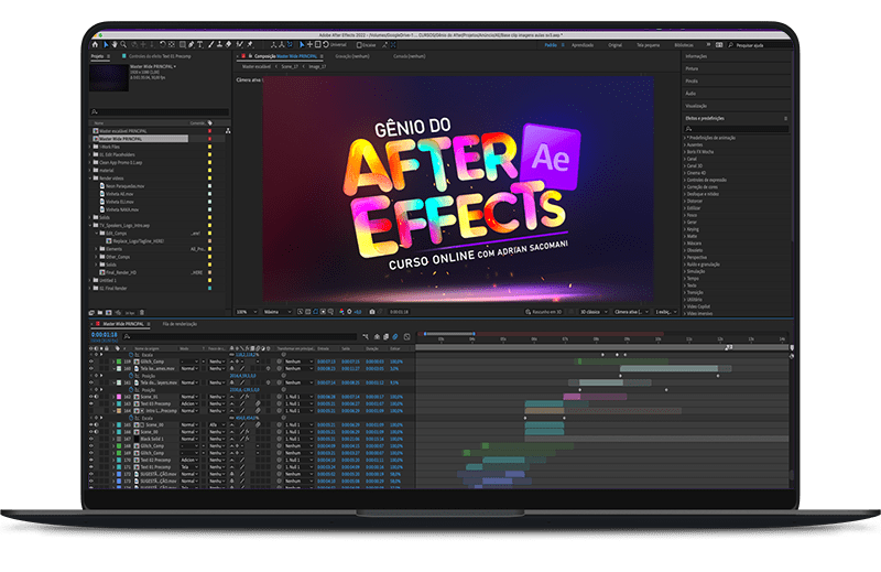 Curso Gênio do After Effects promocao com cupom de desconto