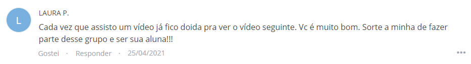 Curso Segredo da Caricatura depoimento e resultados prints de alunos