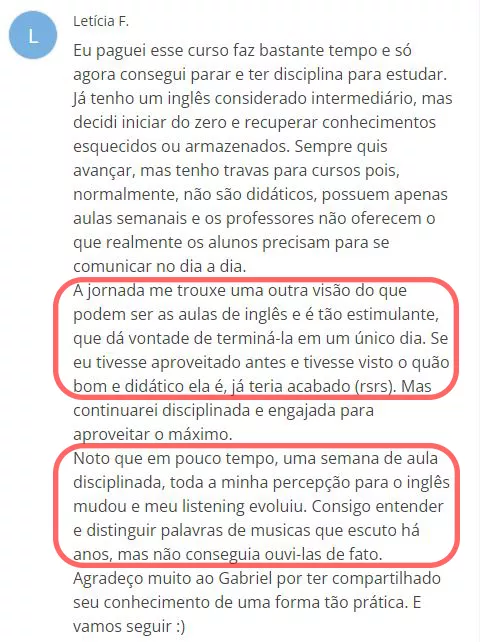 Curso A Jornada do Autodidata em Inglês promocao com cupom de desconto