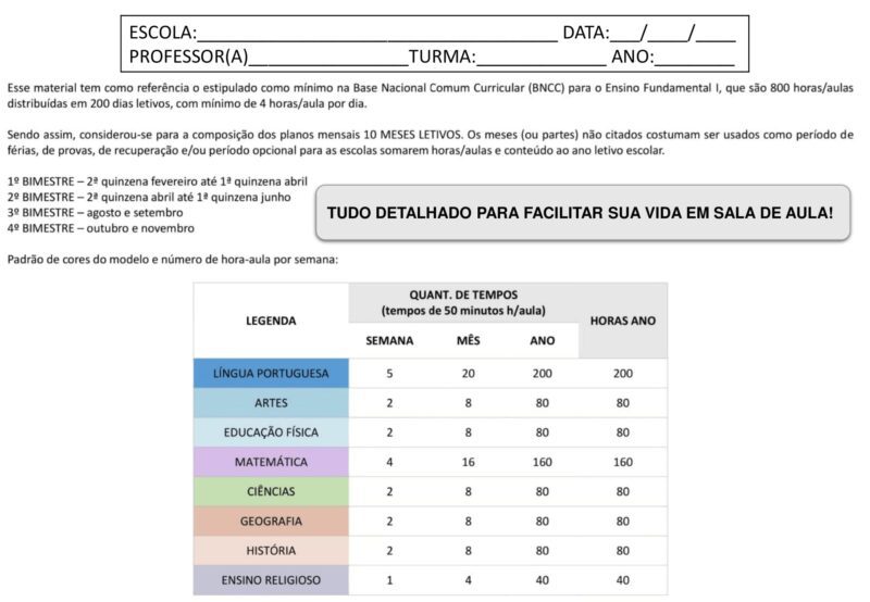 Planejamento de Aulas BNCC 2023 é boa e vale a pena