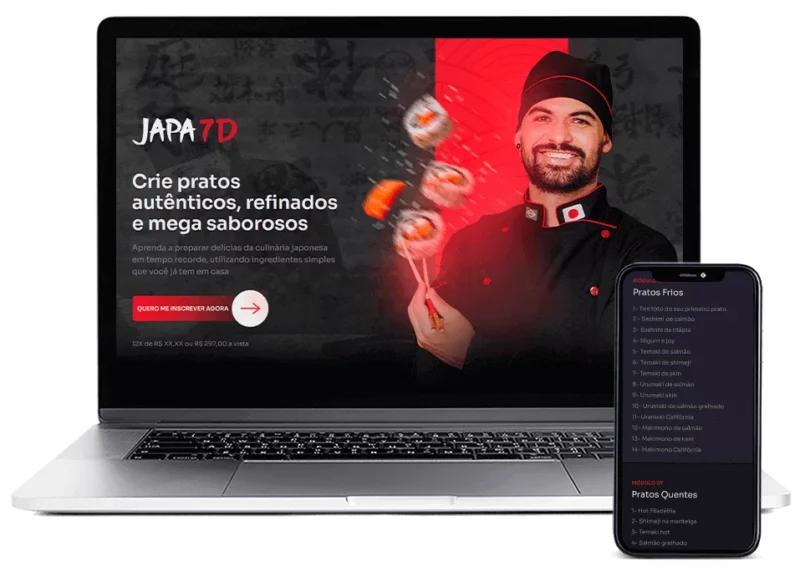 Curso Japa 7D - Aprenda Culinária Japonesa reclame aqui é confiável