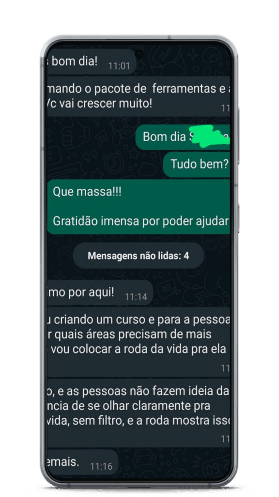 100+ Ferramentas e Técnicas de Coaching do Douglas Siqueira depoimento e resultados prints de alunos