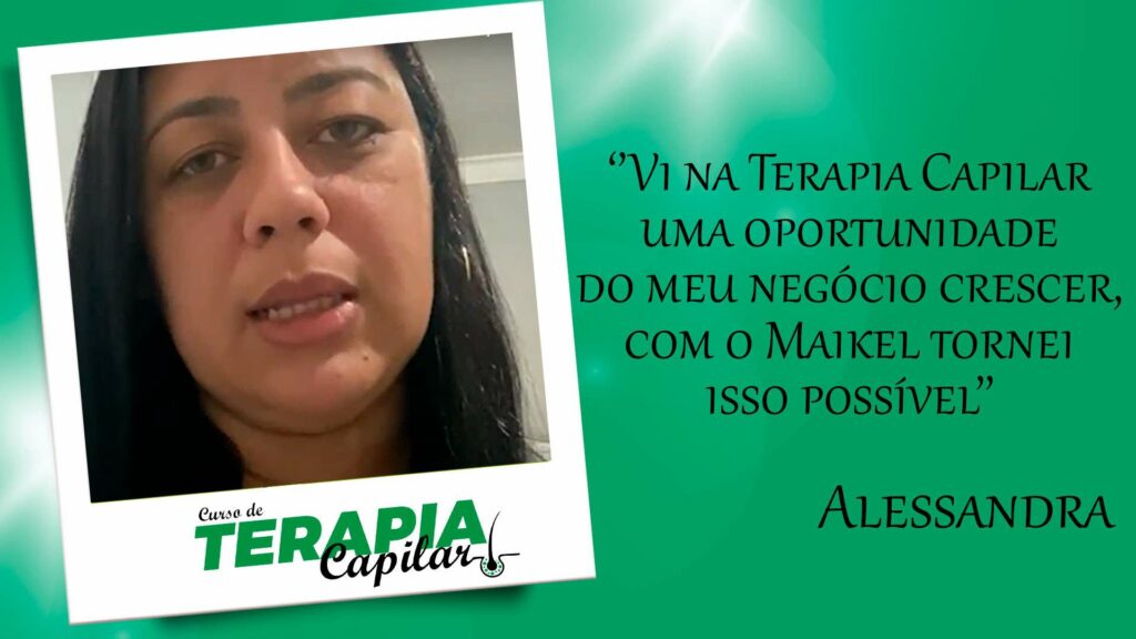 Curso de Terapia Capilar do Maikel Antunes depoimento e resultados prints de alunos