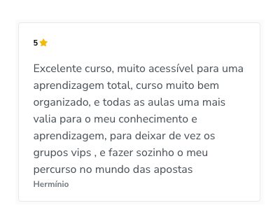 Curso EscanTevo de Trade Esportivo em Escanteios depoimento e resultados prints de alunos