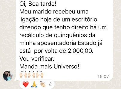 Método Dinheiro Magnético depoimento e resultados prints de alunos