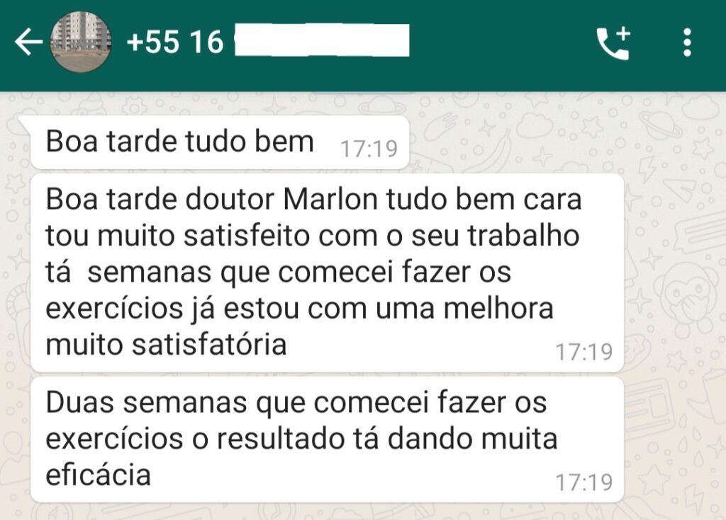 Treino Controle 2.0 do Marlon Mattedi depoimento e resultados prints de alunos