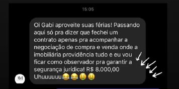 Curso prático de Regularização de Imóveis depoimento e resultados prints de alunos