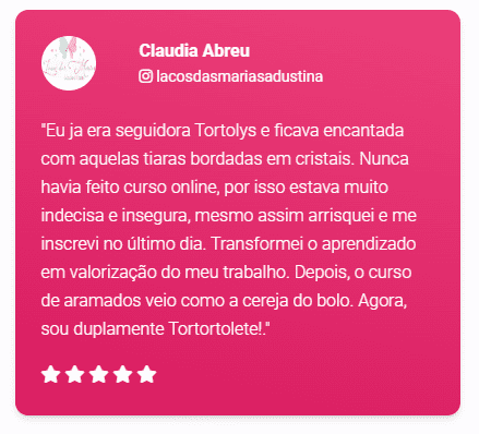 Fórmula das Tiaras depoimento e resultados prints de alunos