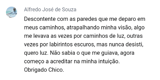 Curso Seus Três Poderes depoimento e resultados prints de alunos