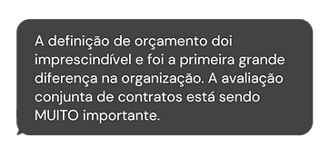 Assessoria de Casamento Passos para o Altar depoimento e resultados prints de alunos