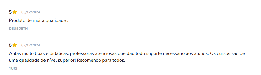 Curso Crescimento Acelerado com IA depoimento e resultados prints de alunos