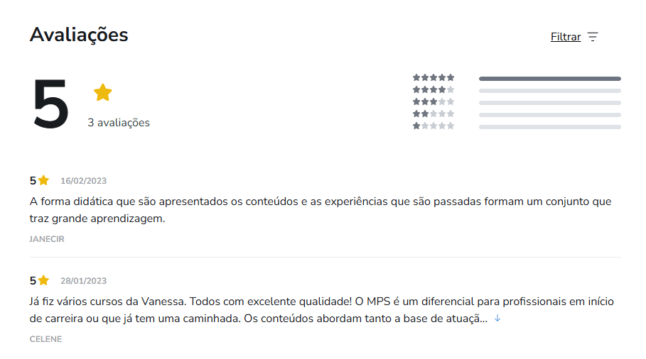 MPS - Metodologia Psicopedagogia de Sucesso depoimento e resultados prints de alunos