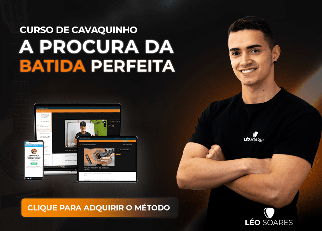 Curso de Cavaquinho do Léo Soares - A Procura da Batida Perfeita é Bom