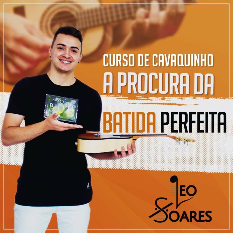 Curso de Cavaquinho do Léo Soares - A Procura da Batida Perfeita promocao com cupom de desconto