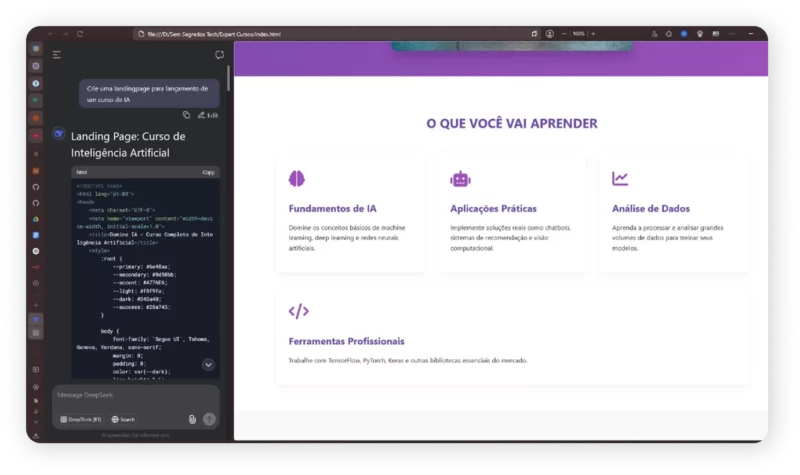 Curso de Inteligência Artificial é Bom