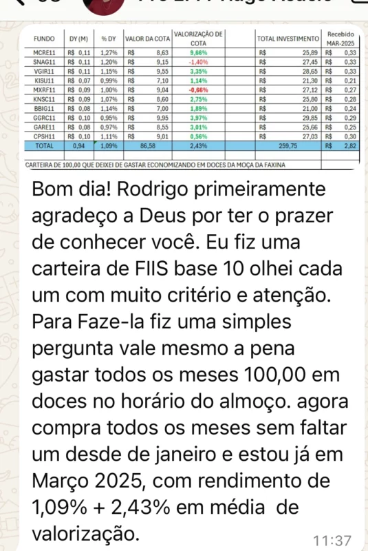 Método IGC (invista, gerencie, conquiste) depoimento e resultados prints de alunos